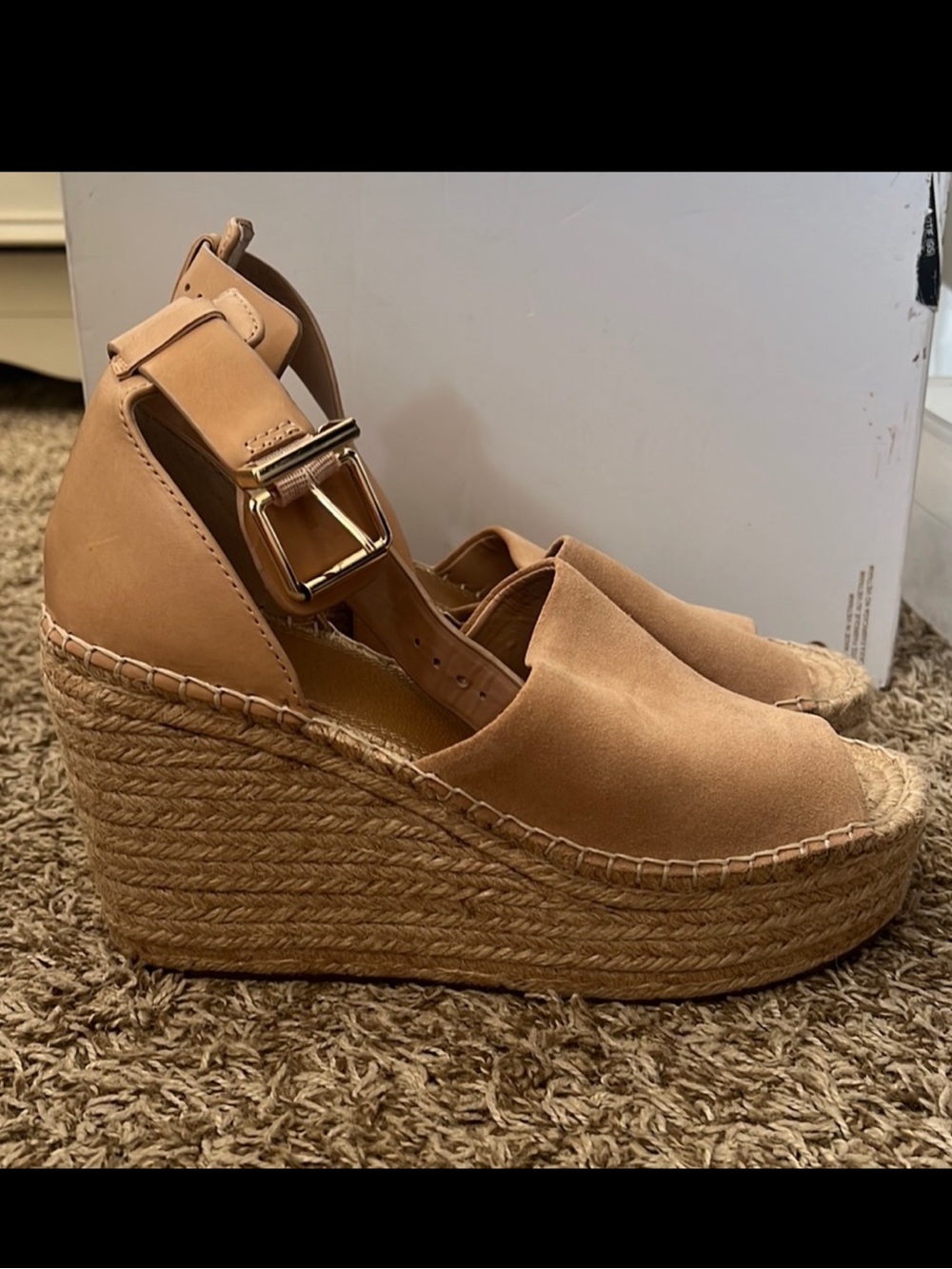 Gianni Bini Tan Wedges